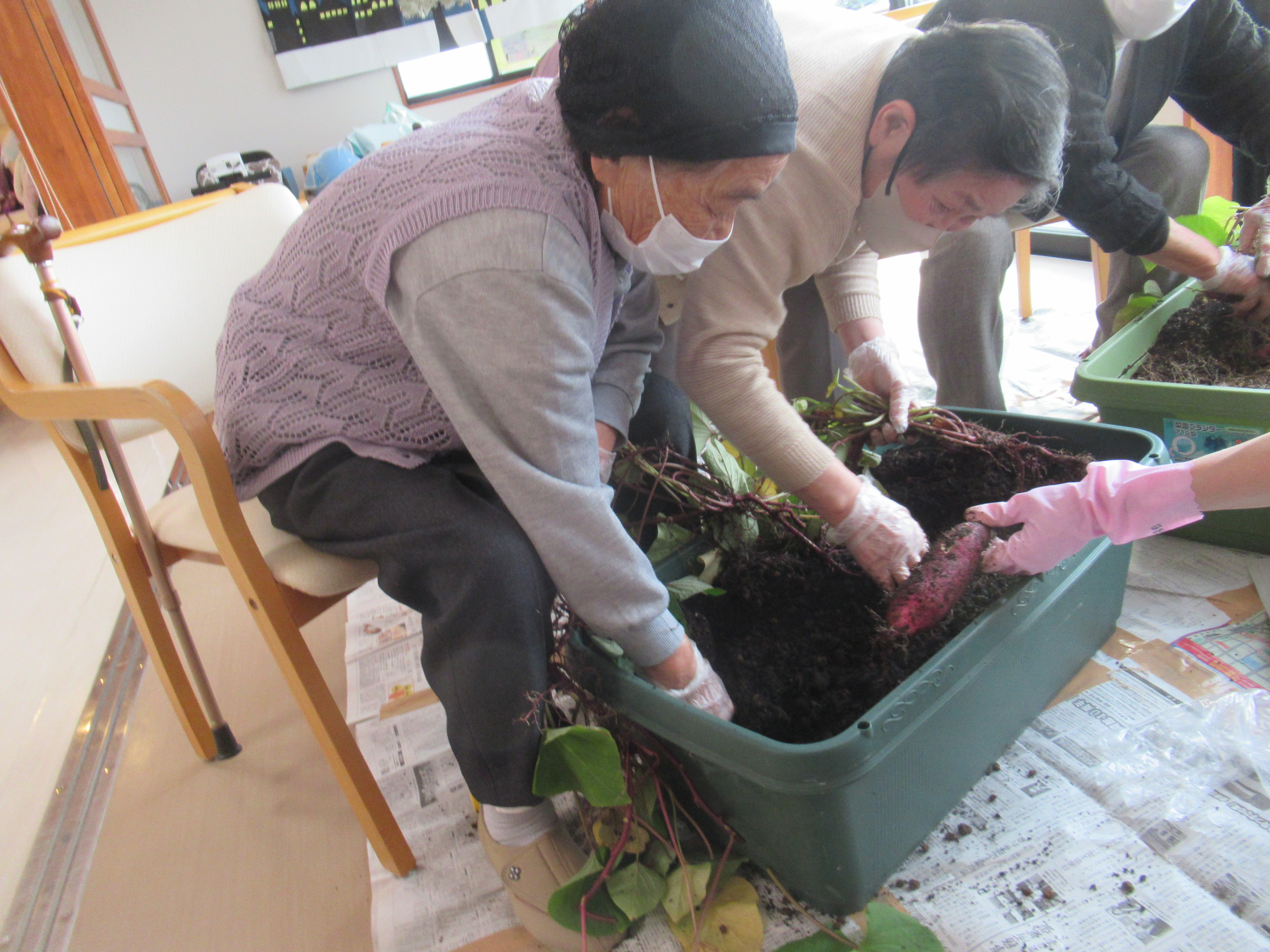入居者様の団らんの様子