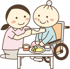 介護体験 イラスト
