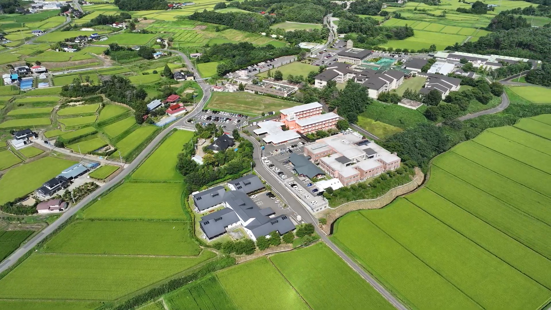 郡山福祉会 航空写真